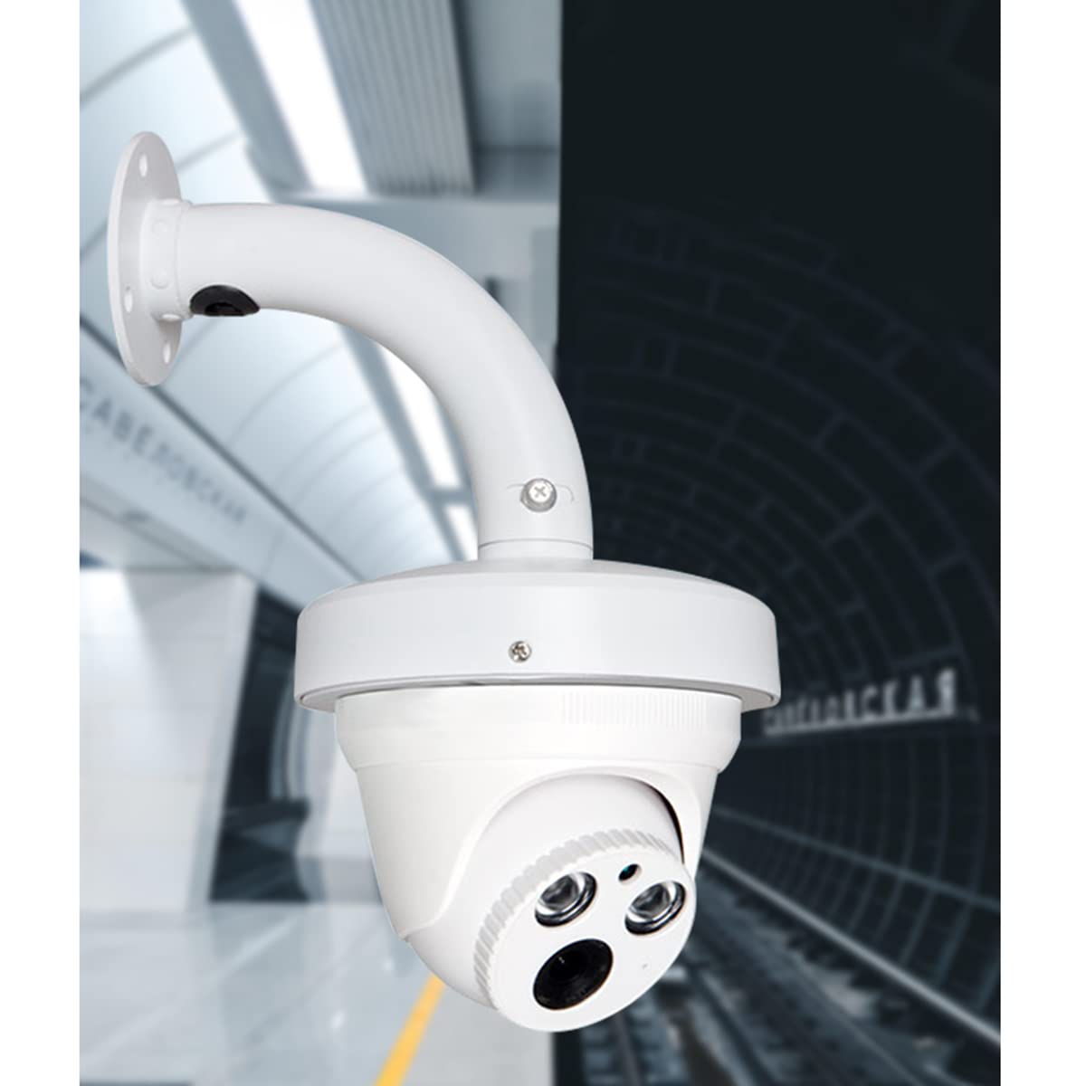 Amazon.co.jp: AKNPMHT 屋外カメラ専用壁掛けブラケットドームカメラ